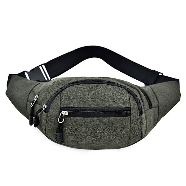 Mavetaske med flere rum 1-pak{ad} green