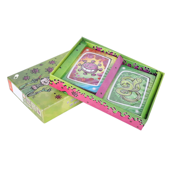 Table Card Set Different Patterns Coated Paper Smoothing Surfaces Desktop Cards Toy for Party