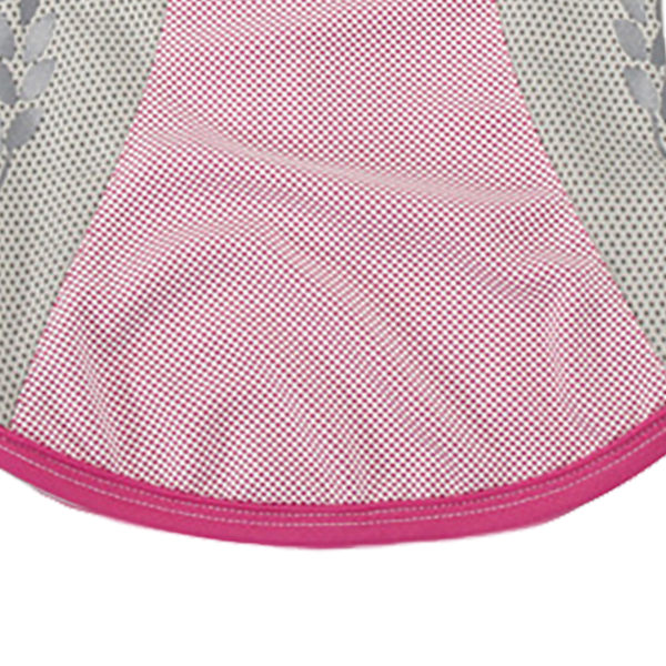 Pet Linned Sommer Køling Reflekterende Polyester Frakke Pomeranian Corgi Hunde Tøj Sakura Pink XL