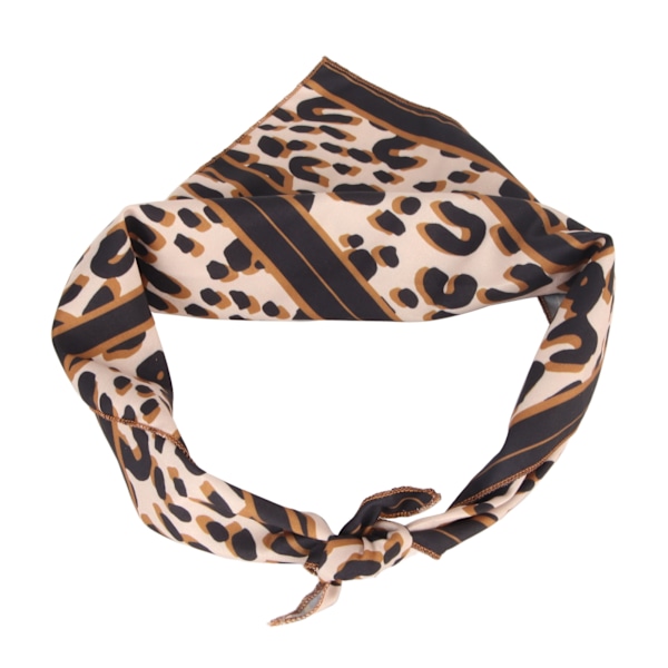 Leopard Print Hunde Bandanas Holdbare Bomulds Hunde Bibs Tørklæde Foldbar Bærbar Kæledyr Bandanas Til Bryllup Fest S