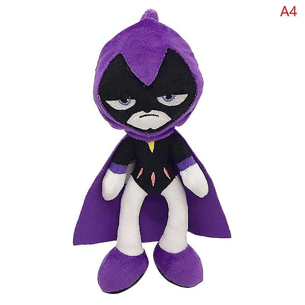 Kawaii Movie Teen Titans Go Plyschdockor Leksaker Robin Peluche Juguetes Barn För Present A4