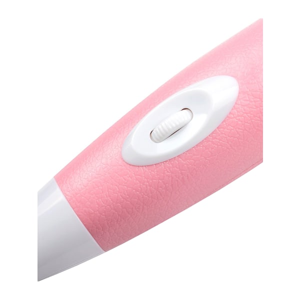 Pixey: Alkuperäinen hierontavasara, Pinkki versio Pinkki, Wh{ad} Pink, White Hard plastic, Silicone
