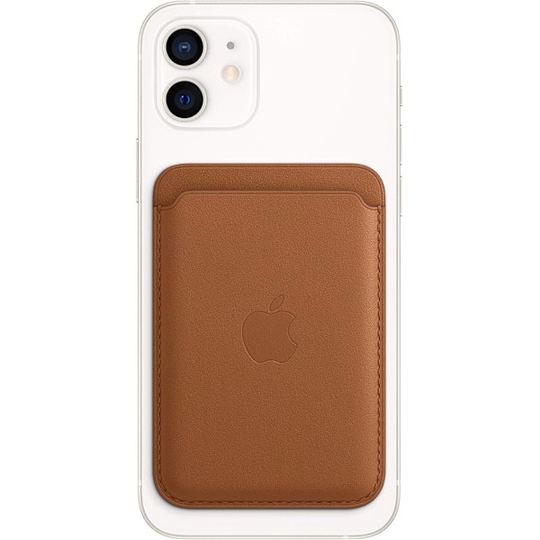Applen iPhone FineWoven -lompakko MagSafella Brown
