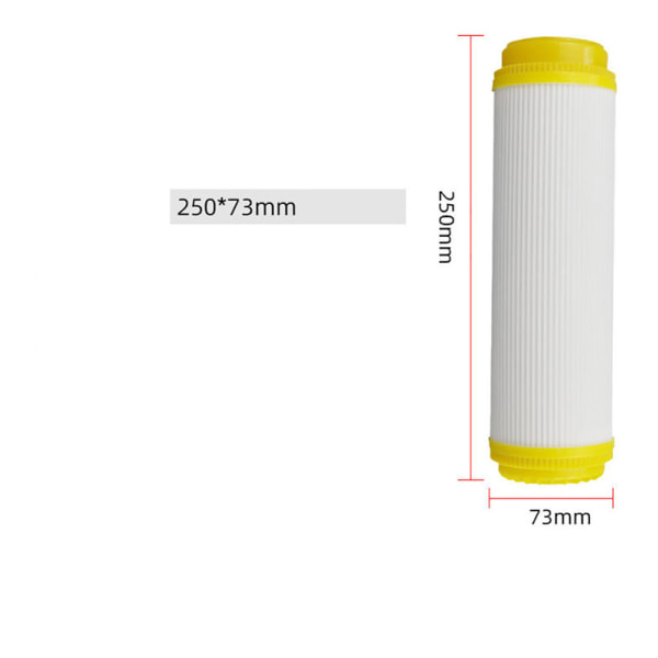 2 kpl 10 tuuman kolonisuodatinta, aktiivihiiltä, yhteensopiva kotitalouksien vesisuodattimien kanssa