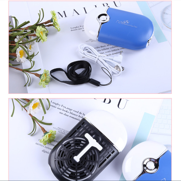 Mini USB-fläkt för ögonfransförlängning (lila)