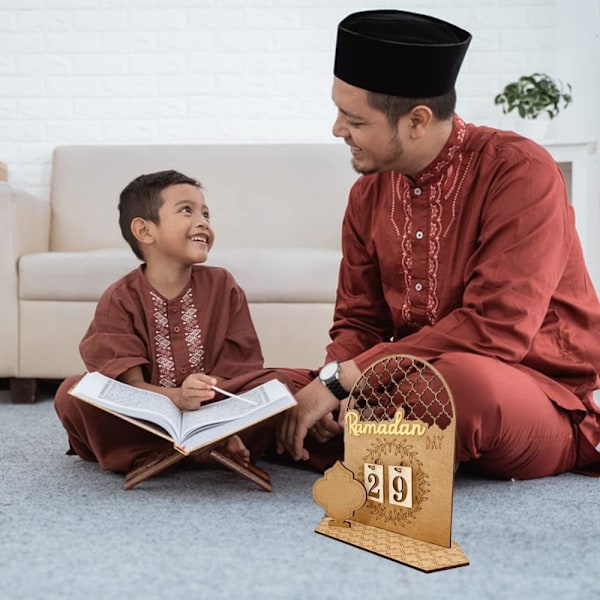 Træ Ramadan Adventskalender 2024, Eid Kalender DIY