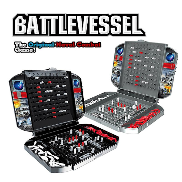 Battleship - Klassiskt sjöstrategispel Multicolor 1set