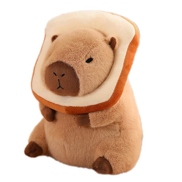 30cm/40cm Capybara Plush Toys Kids Ugly And Cute Stuffed Dolls Hugging Pillow With Removable Head Cover