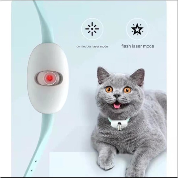 Elektriskt katthalsband,Kattleksak,Justerbar laserleksak
