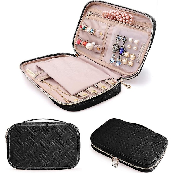 Travel Jewelry Organizer Case Portable Jewelry Storage Bag