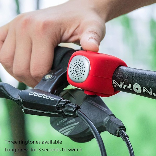 Cykelklocka Elektrisk Cykelklocka Horn Cykelhorn Vattentät Cykelklocka