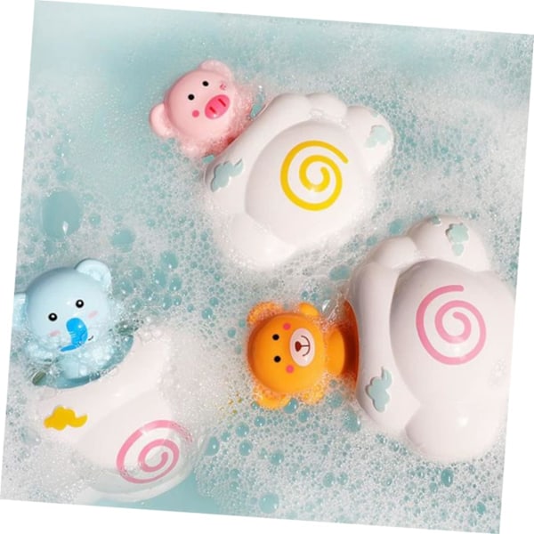 1 stk. Badeværelses Sprinkler Baby Badelegetøj Flydende Badelegetøj Dyr Svømmelegetøj Babys