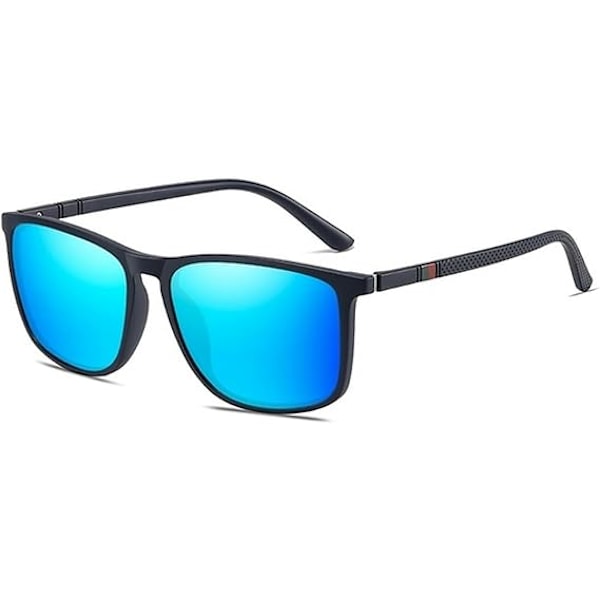 SunShadeX/Designer-001-Solbriller-1-Vintage Kvadrat: Polariseret, UV400 Beskyttelse, Unisex