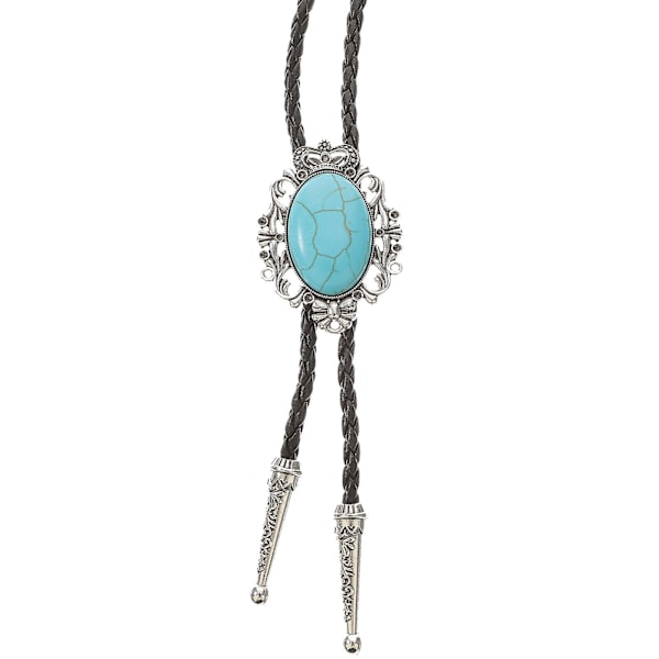 Bolo slips western bolo slips cowboy bolo slips halsdekoration til mænd western cowboy 4.5X3.5X1CM