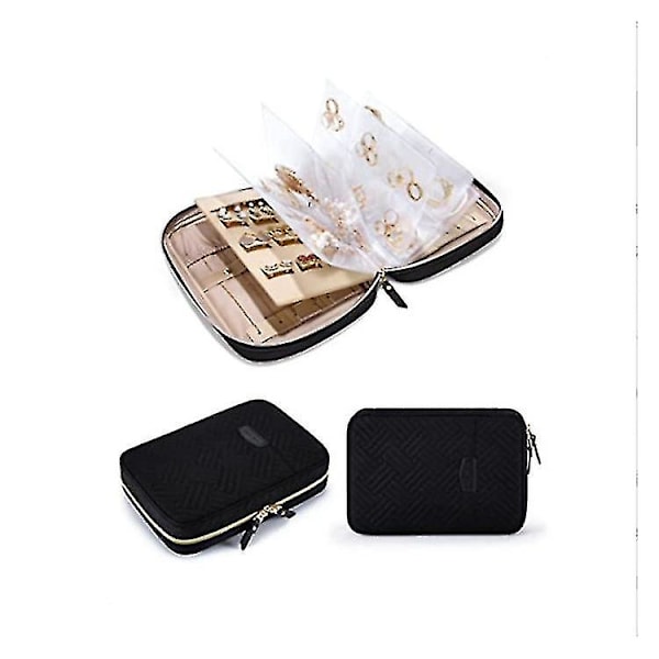 Travel Jewelry Organizer Case Portable Jewelry Storage Bag