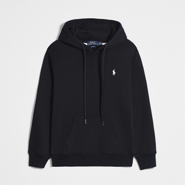 PoloRalphLauren Oversized Ensfarvet Sweater til Mænd - Herre Rund Hals Langærmet Afslappet Hættetrøje Let Løstsiddende Sweater AA A 3XL