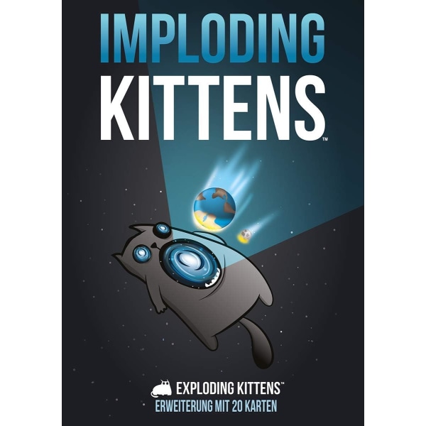 Exploding Kittens Kortspel 2. Förlängning Tyska Språket