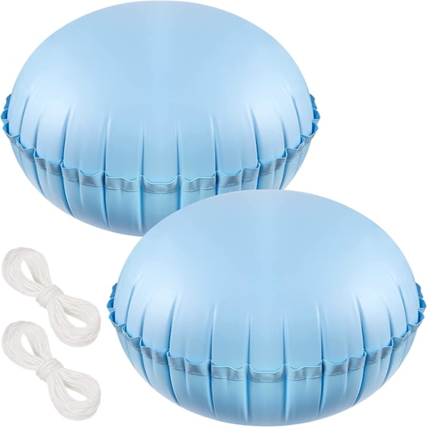 Inflatable cushion for above ground pool 4 pieces PVC/Round