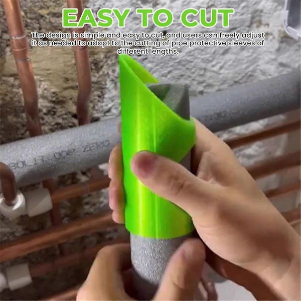 Skumrørsskærer, skære guide til rør isolering, A{ad}