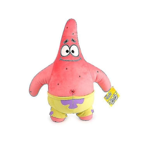 Spongebob Squarepants Pehmolelu Patrick Star Squidward Tentacles Piirretty Täytetty Nukke Lapsen Syntymäpäivälahja Patrick Star