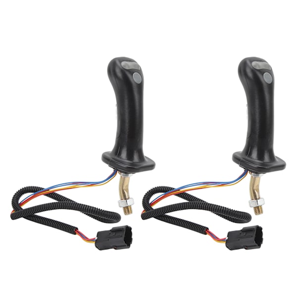 2 kpl 3-painikkeinen kaivinkoneen joystick-kahva 6-nastainen alumiiniseos Doosan DH DX150 215 225 300 370‑9C{ad} 0.6