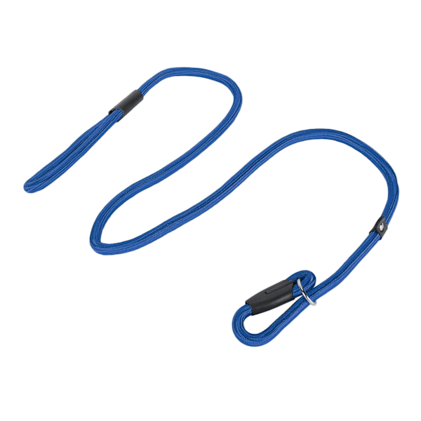 Dog Leash Prevent Slip Adjustable Heavy Duty Soft Nylon Dog Pull Handle for Small Medium Dogs Puppy Blue L (1x140cm / 0.4x55.1in)