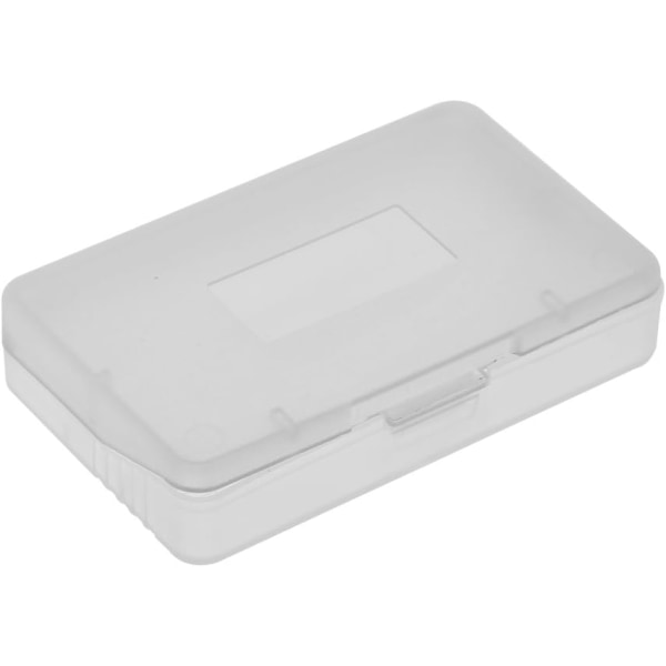 Patronspellåda, klar plast spelkortfodral, dammskydd skydd för Nintendo Game Boy A