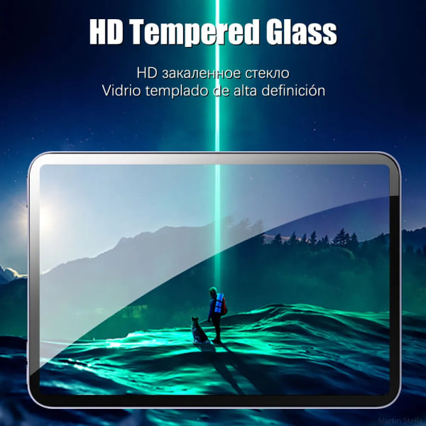 2 stk. Hærdet glas skærmbeskytter til Samsung Galaxy Tab S9 Fe 12.4 Tablet tilbehør Film