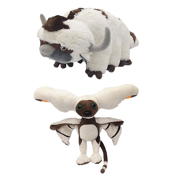 The Last Airbender Plush Toys Avatar Appa Plushie Stuffed Dolls for Birthday Gifts Kid Toy