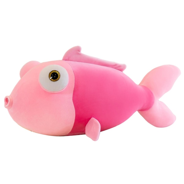 Fish Plush Toy Colored Goldfish Doll Plushies Companion Sleep Pillow Stuffed Aquarium Animal Doll Throw Pillow