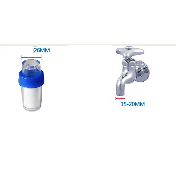 2 kpl 2,6 cm PP-puuvilla suodatinta puhtaalle ja terveelliselle vedelle kotiisi