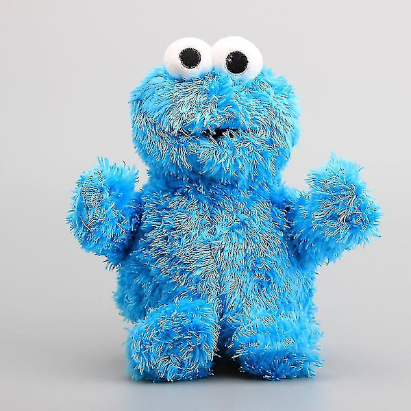 Sesame Street Elmo Cookie Monster Pehmeä Pehmolelu Nuket 30-33 Cm Cookie Monster