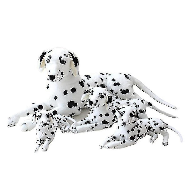 Eläväkokoinen pehmoeläin koiranukke pehmo dalmatiankoira Miguelu sitting 30cm