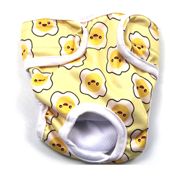 Dog Hygiene Pants Adjustable Leak Proof Reusable Dog Physiological Shorts Female Outdoor Sun Face Diapers XS