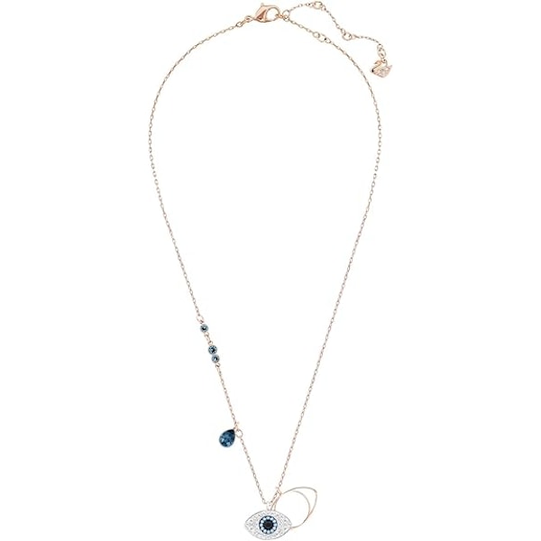 Swarovski Naisten Evil Eye -riipus, sininen, sekoitettua metallia