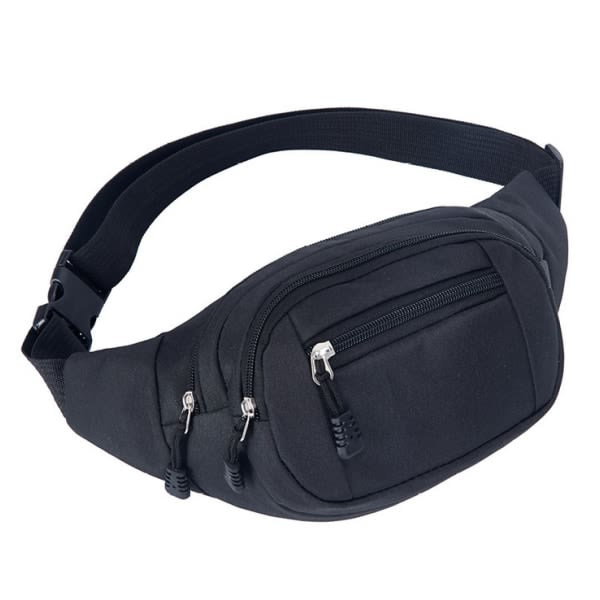 Mavetaske med flere rum 1-pak Sort{ad} black