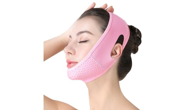 V Ansiktsmask  Rosa