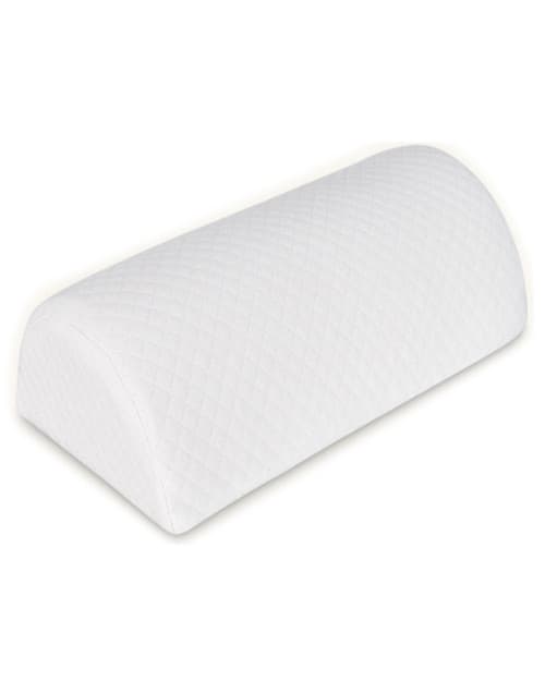 Half Moon Memory Foam-kudde - Knästöd och benlyft för sido-, rygg- och magsovare