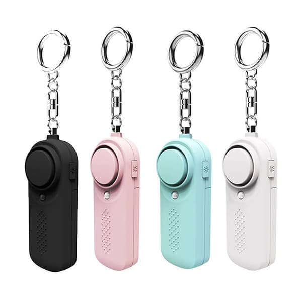 Personligt larm CE-version - 4pack 1x Svart - 1x Blå - 1x Rosa - 1x Vit