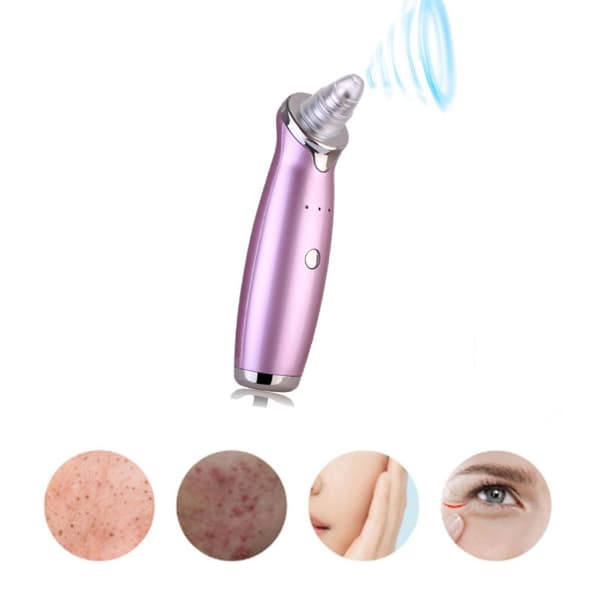 Electric Blackhead Sug Acne Extractor Rose Red