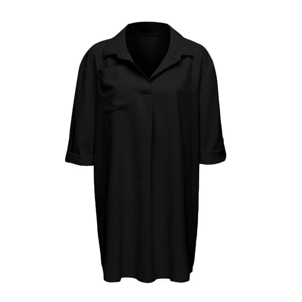 Beach Cover Up skjorta Svart S