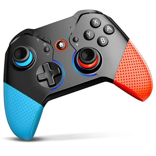 Trådlös Switch-kontroll för Nintendo – Ergonomisk Bluetooth-handkontroll kompatibel med Switch Lite, PC & Android