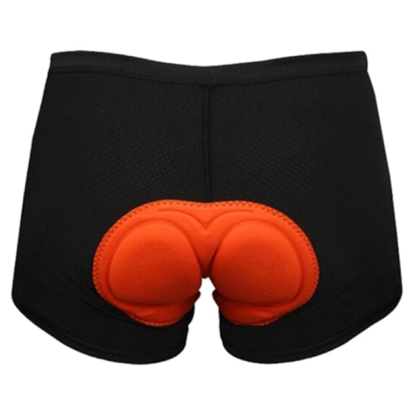 3D cykelunderklädershorts Orange L