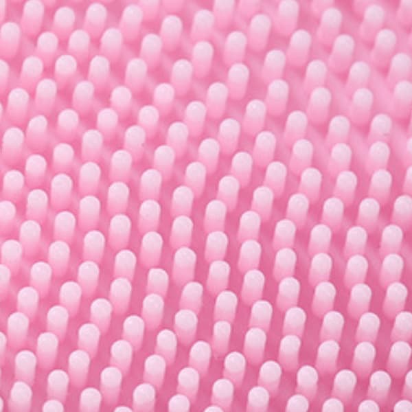 Ultraljud elektrisk silikon ansiktsrengöringsborste Rosa