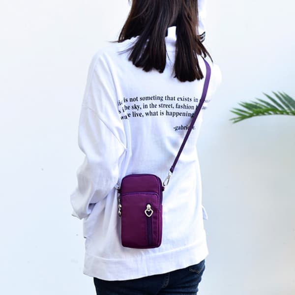 Vattentäta Crossbody väskor Lila