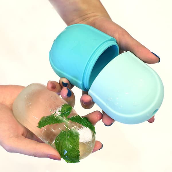 Face Ice Roller Massager för Hudvård – 2-Pack Kylande Ansiktsmassage för Svullnad och Fräsch Hud Blå