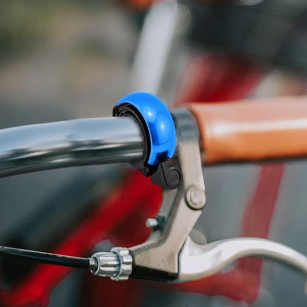 Cykel Bell justerbar Svart med Blå