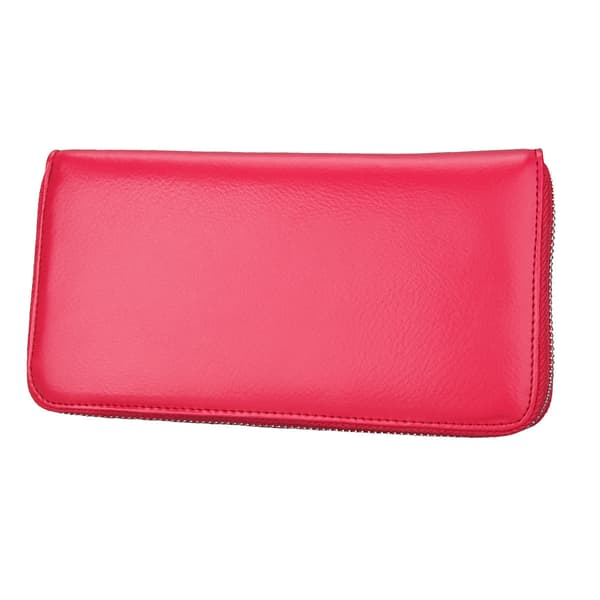 Organ Style RFID kreditkort plånbok Rosa Röd
