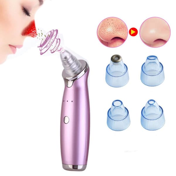 Electric Blackhead Sug Acne Extractor Rose Red