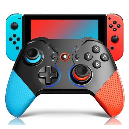 Trådlös Switch-kontroll för Nintendo – Ergonomisk Bluetooth-handkontroll kompatibel med Switch Lite, PC & Android